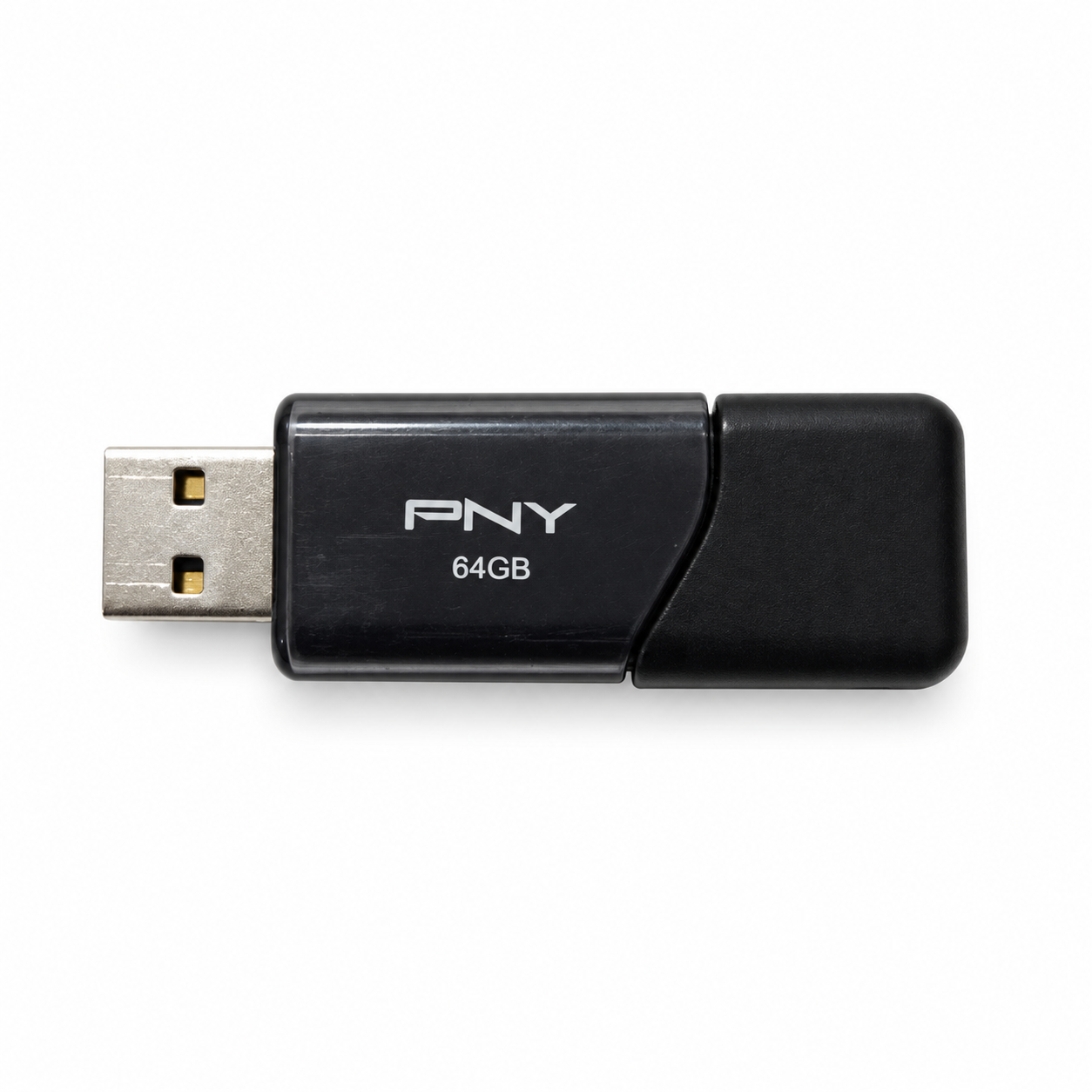Pen Drive PNY 64GB USB com Conector Retrátil